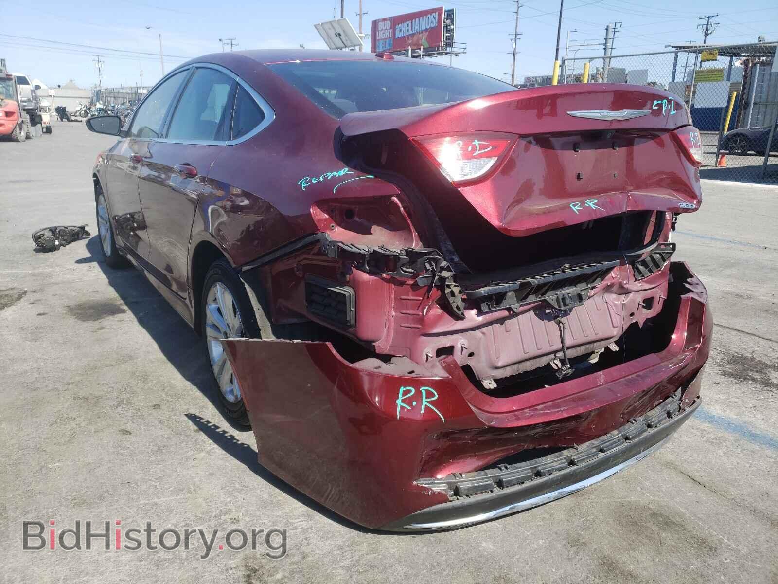2015 CHRYSLER 200 - VIN: 1C3CCCAB5FN624950 - Фото 3