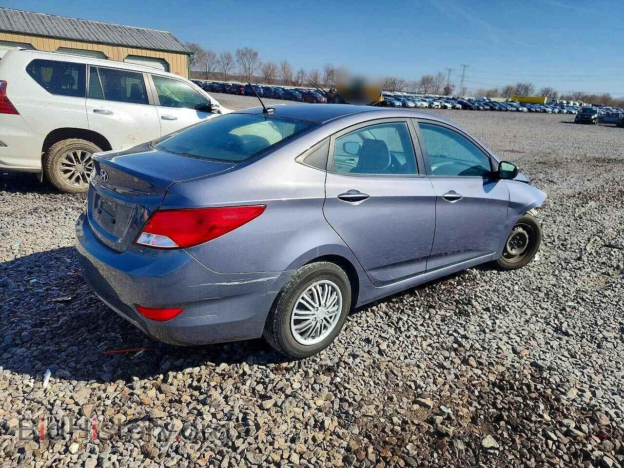 2017 HYUNDAI ACCENT - VIN: KMHCT4AE3HU280115 - Фото 3