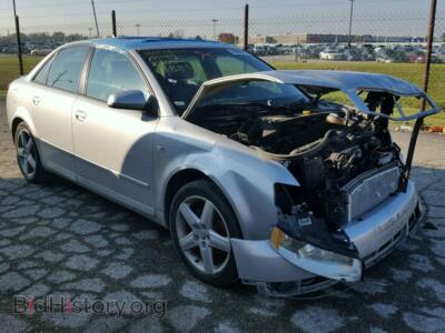 2005 Audi A4 A4 1.8T QU, серебристый — VIN WAULC68E25A118850, Copart