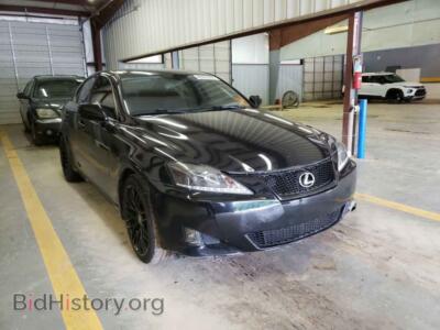 2007 Lexus IS IS 250, черный — VIN JTHBK262X72045001, Copart