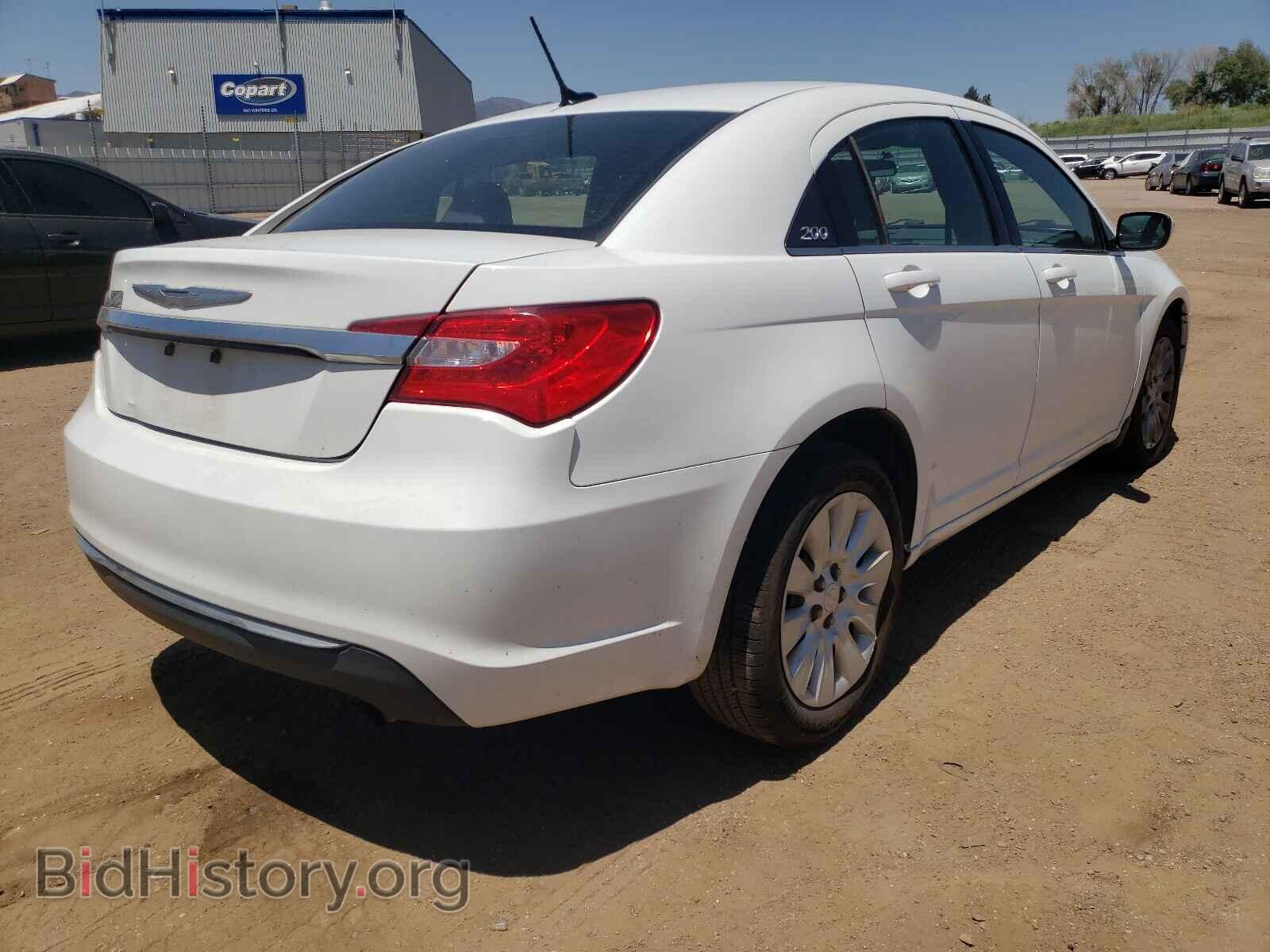 2012 CHRYSLER 200 - VIN: 1C3CCBAB4CN291615 - Фото 4