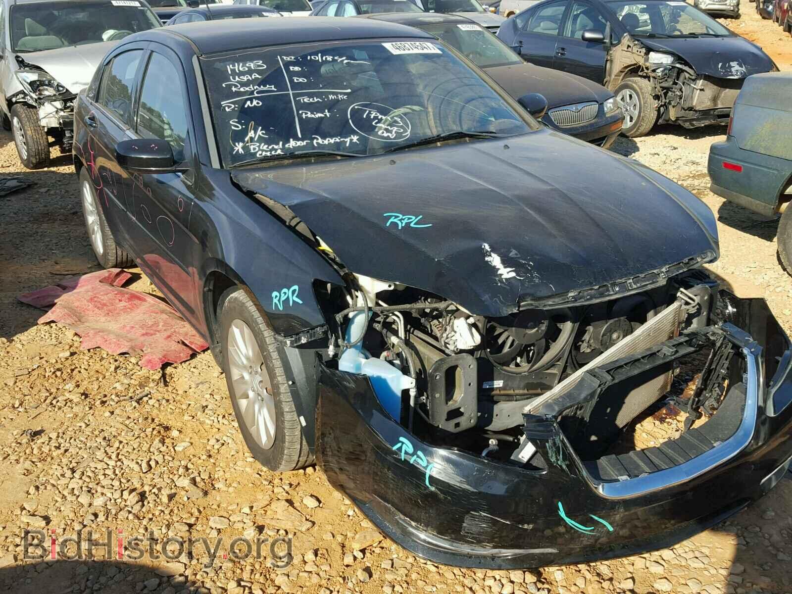 Фотография 1C3CCBAB1CN208402 - CHRYSLER 200 2012