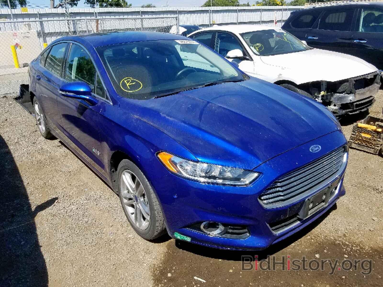 Фотография 3FA6P0SU6FR245339 - FORD FUSION 2015