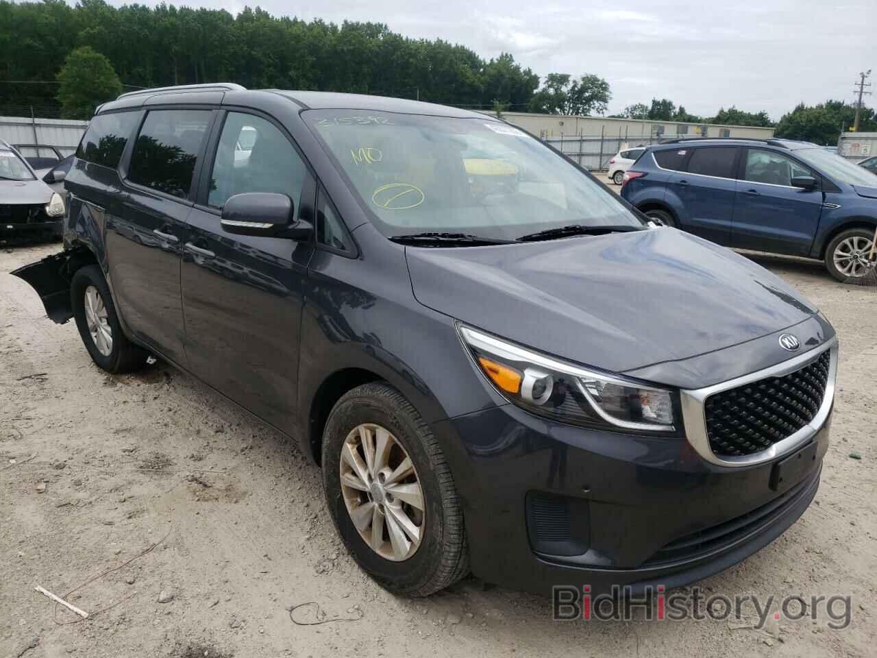 Photo KNDMB5C18H6315392 - KIA SEDONA 2017