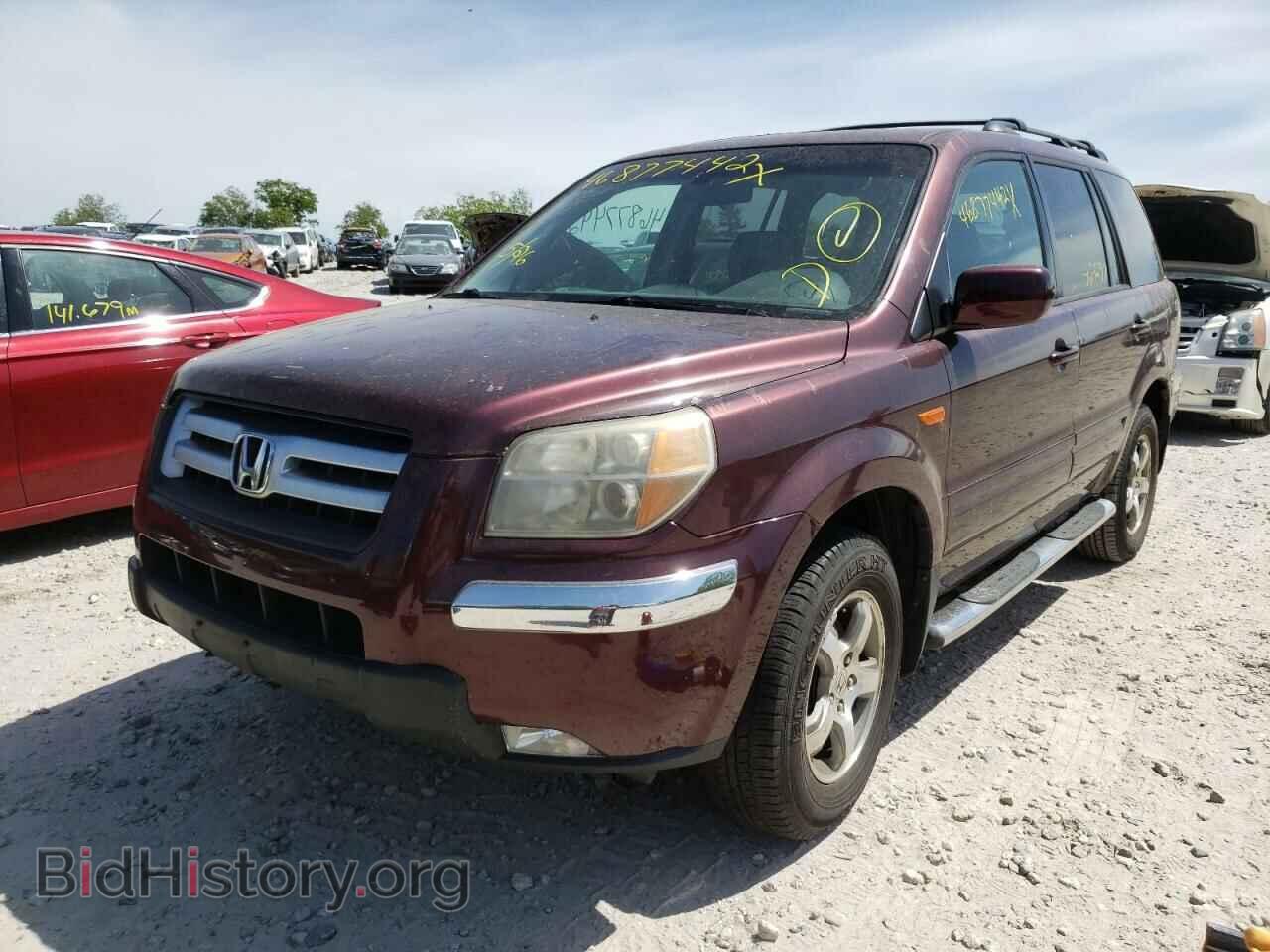 2007 HONDA PILOT - VIN: 2HKYF18557H501583 - Фото 2