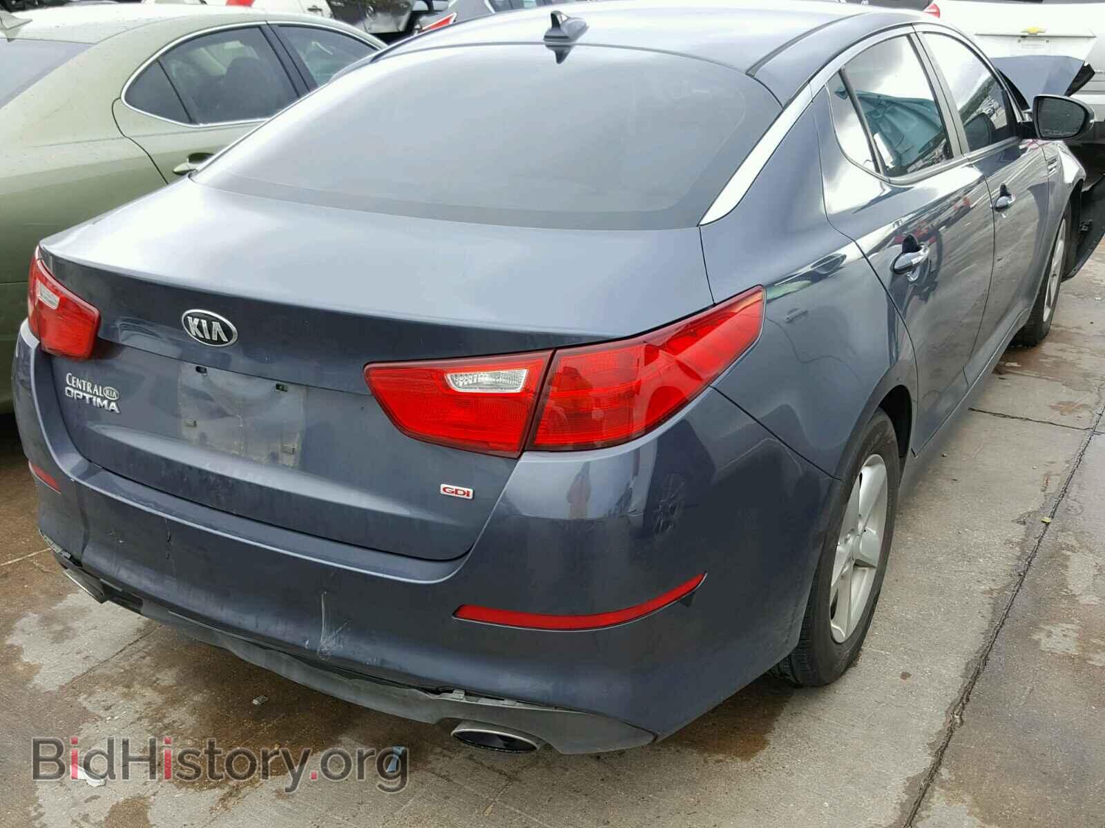 2015 KIA OPTIMA - VIN: KNAGM4A77F5595413 - Photo 4