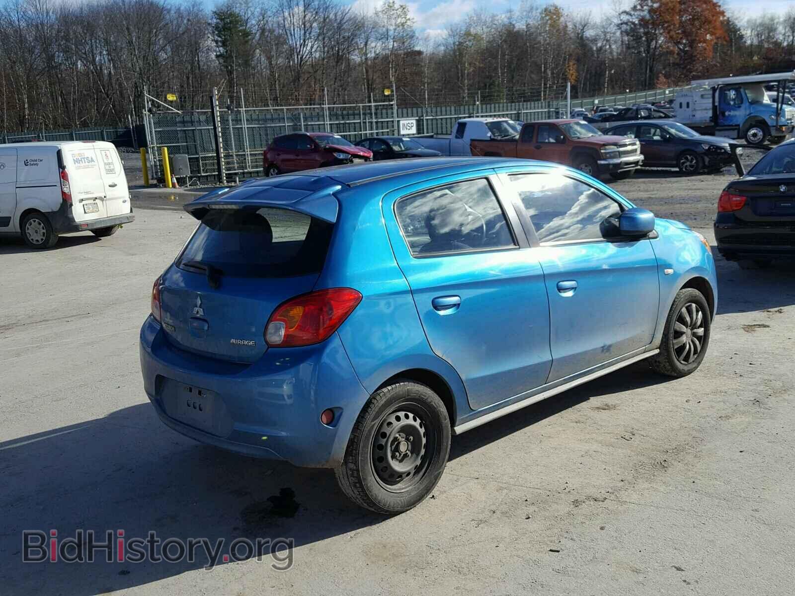 2014 MITSUBISHI MIRAGE - VIN: ML32A3HJ3EH010005 - Фото 4