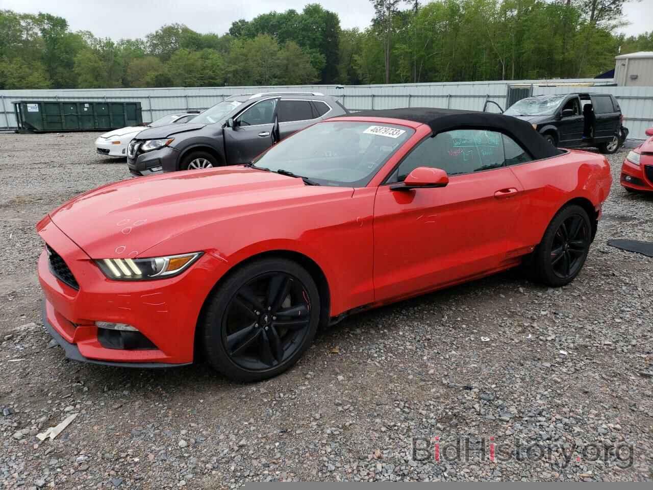 Photo 1FATP8UH9G5255322 - FORD MUSTANG 2016