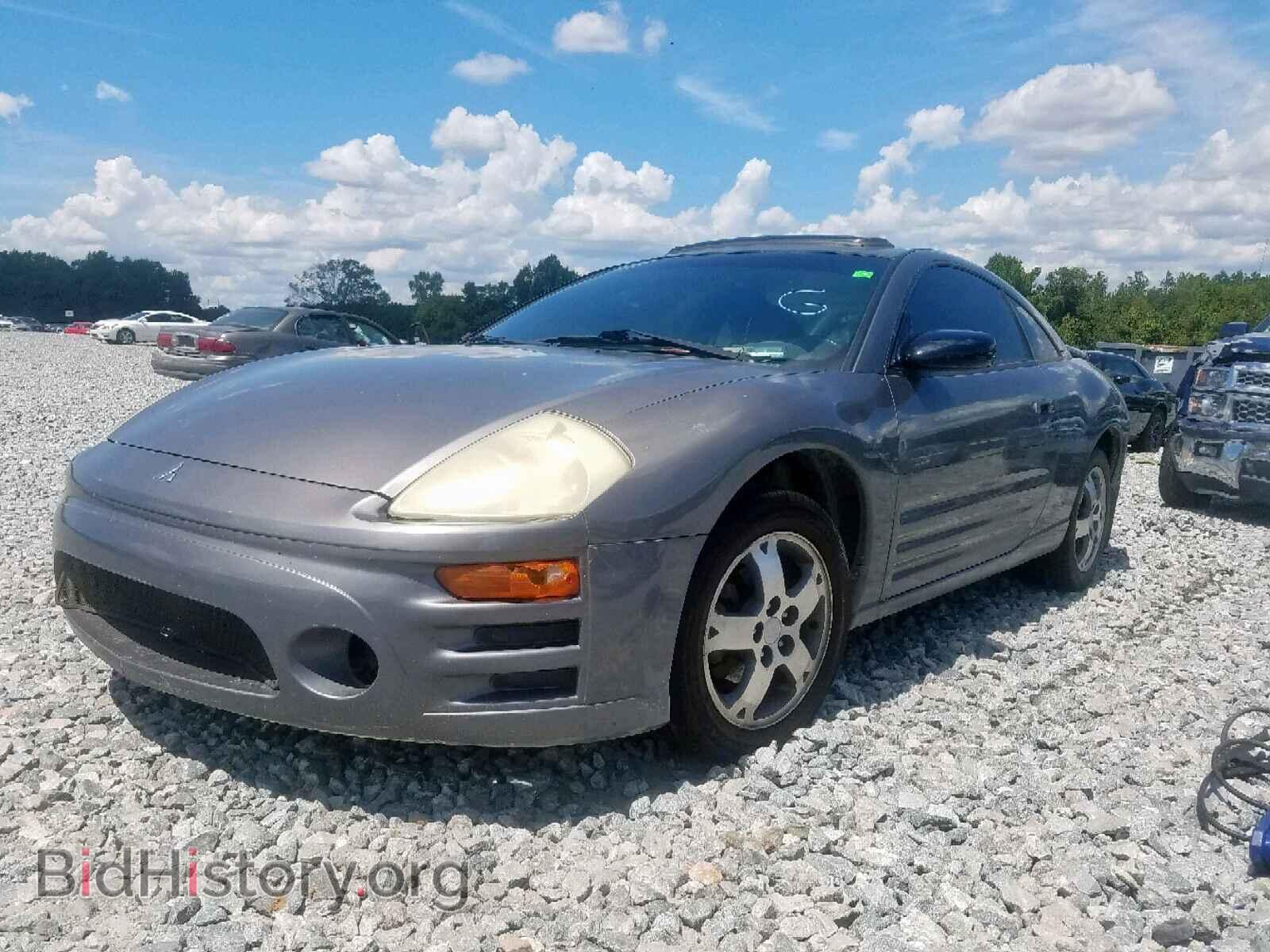 2003 MITSUBISHI ECLIPSE - VIN: 4A3AC44G63E070522 - Фото 2