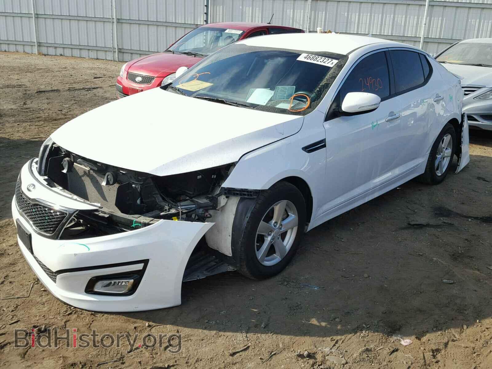 2015 KIA OPTIMA - VIN: KNAGM4A7XF5560428 - Фото 2