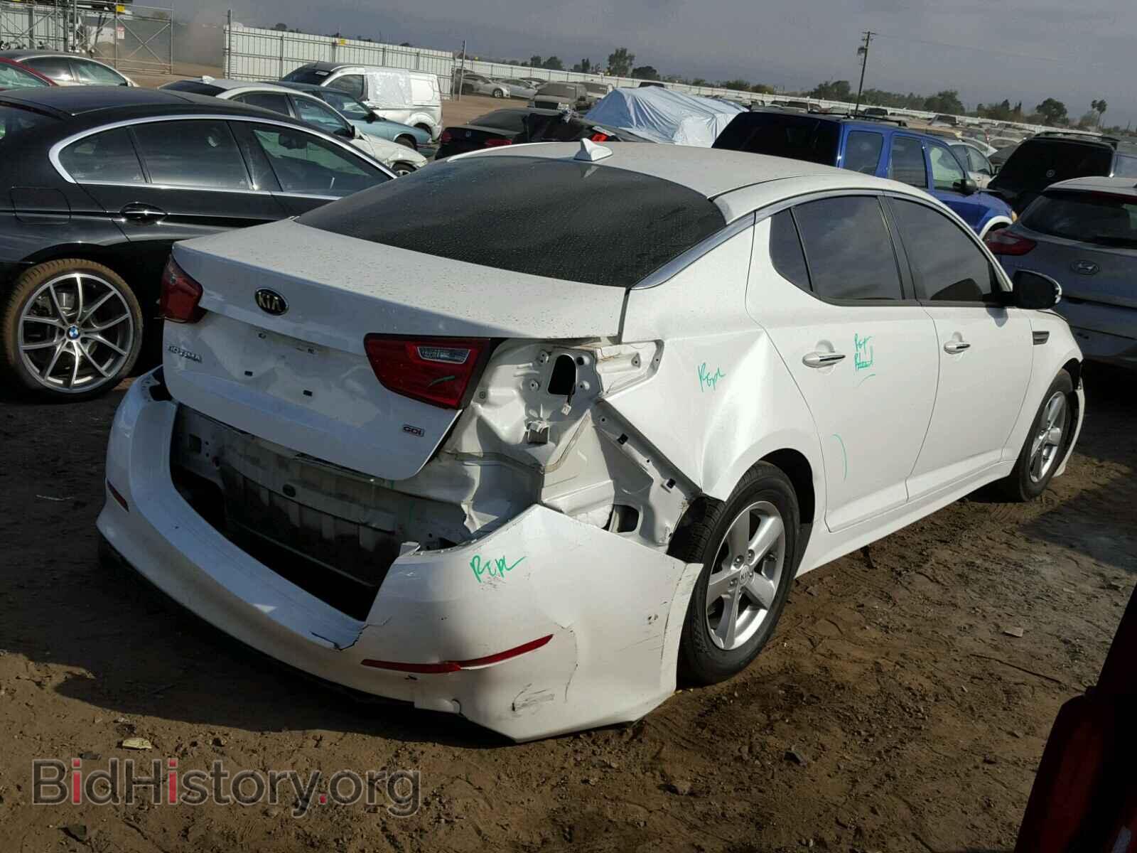 2015 KIA OPTIMA - VIN: KNAGM4A7XF5560428 - Фото 4