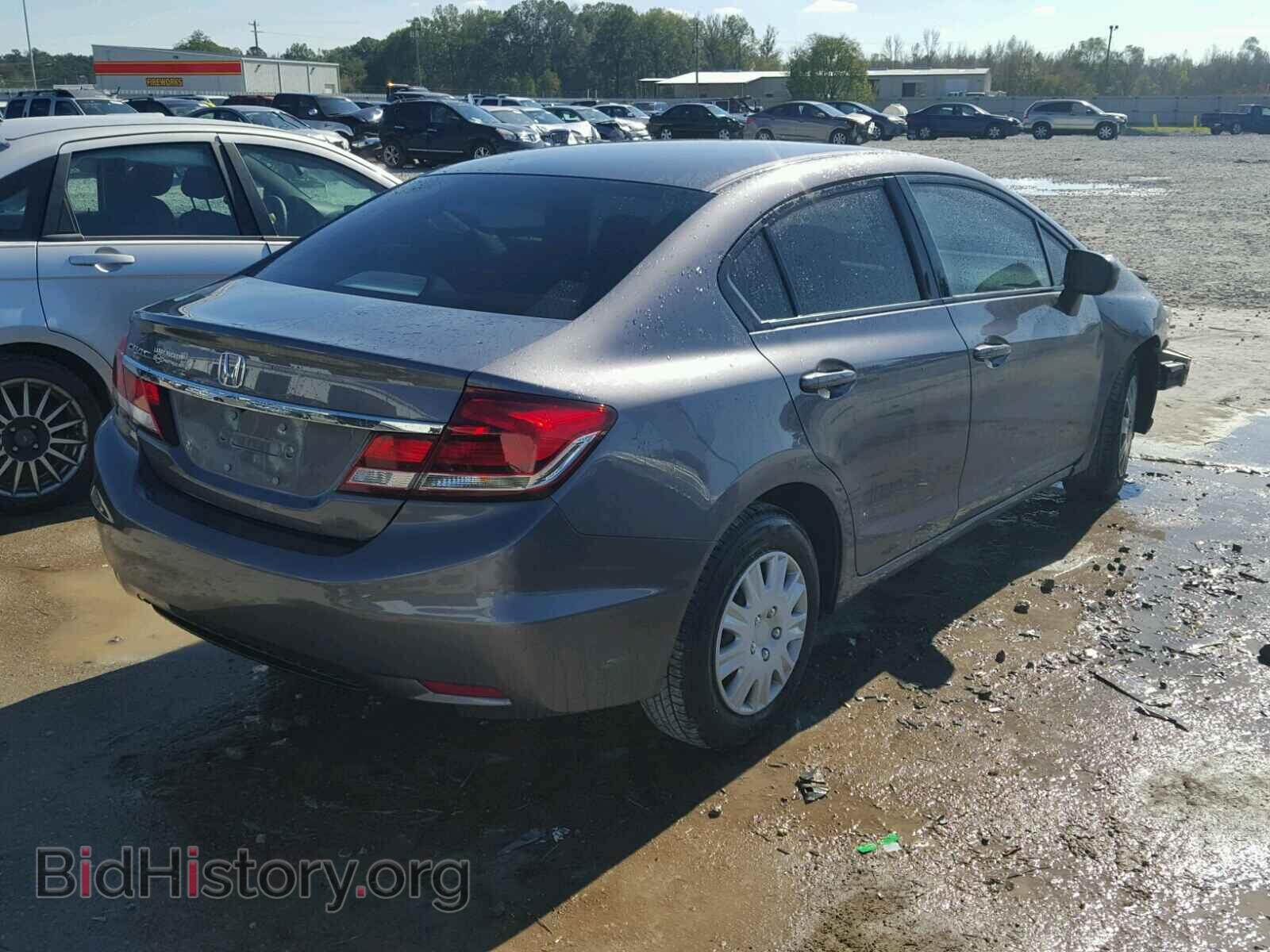 2014 HONDA CIVIC - VIN: 19XFB2F5XEE020242 - Фото 4