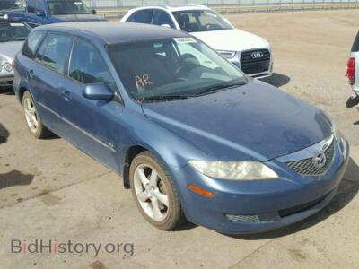 2005 Mazda 6 6 S, серый — VIN 1YVHP82D155M70829, Copart