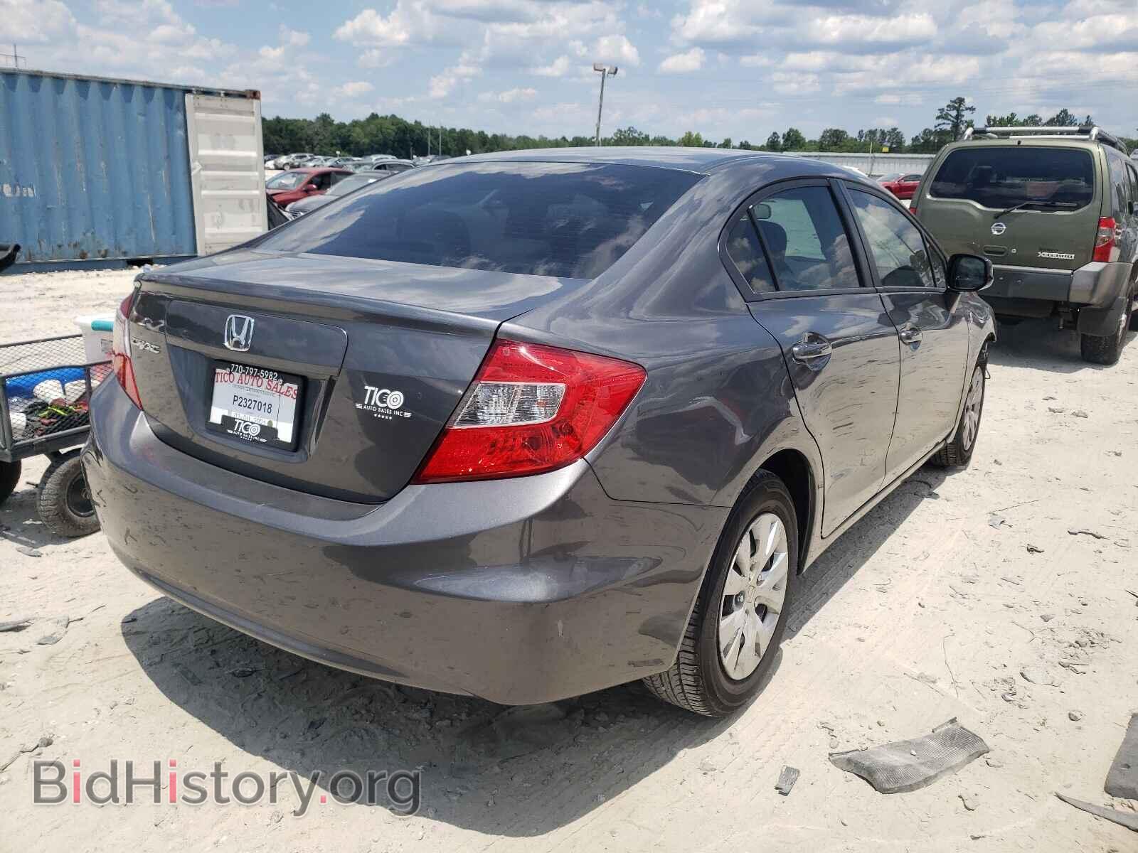 2012 HONDA CIVIC - VIN: 19XFB2F59CE103044 - Фото 4