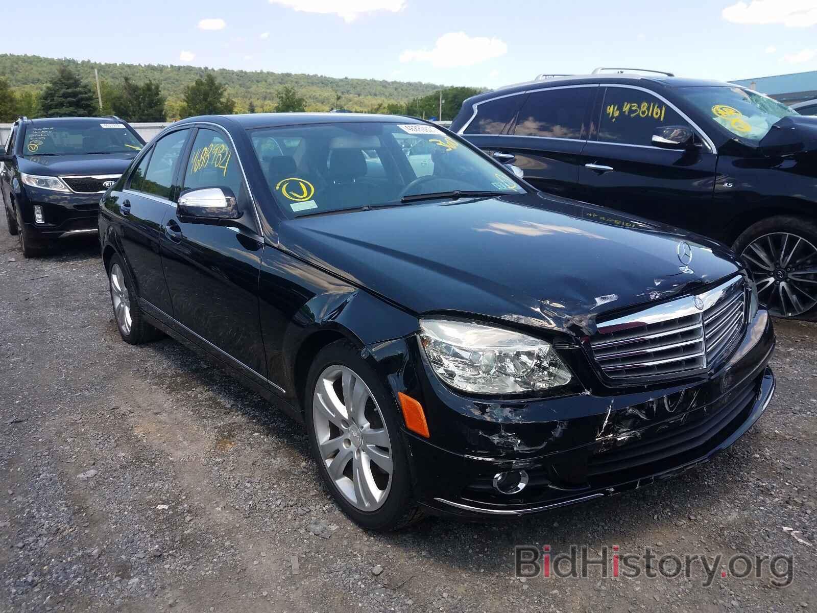 Photo WDDGF81X68F086954 - MERCEDES-BENZ C CLASS 2008