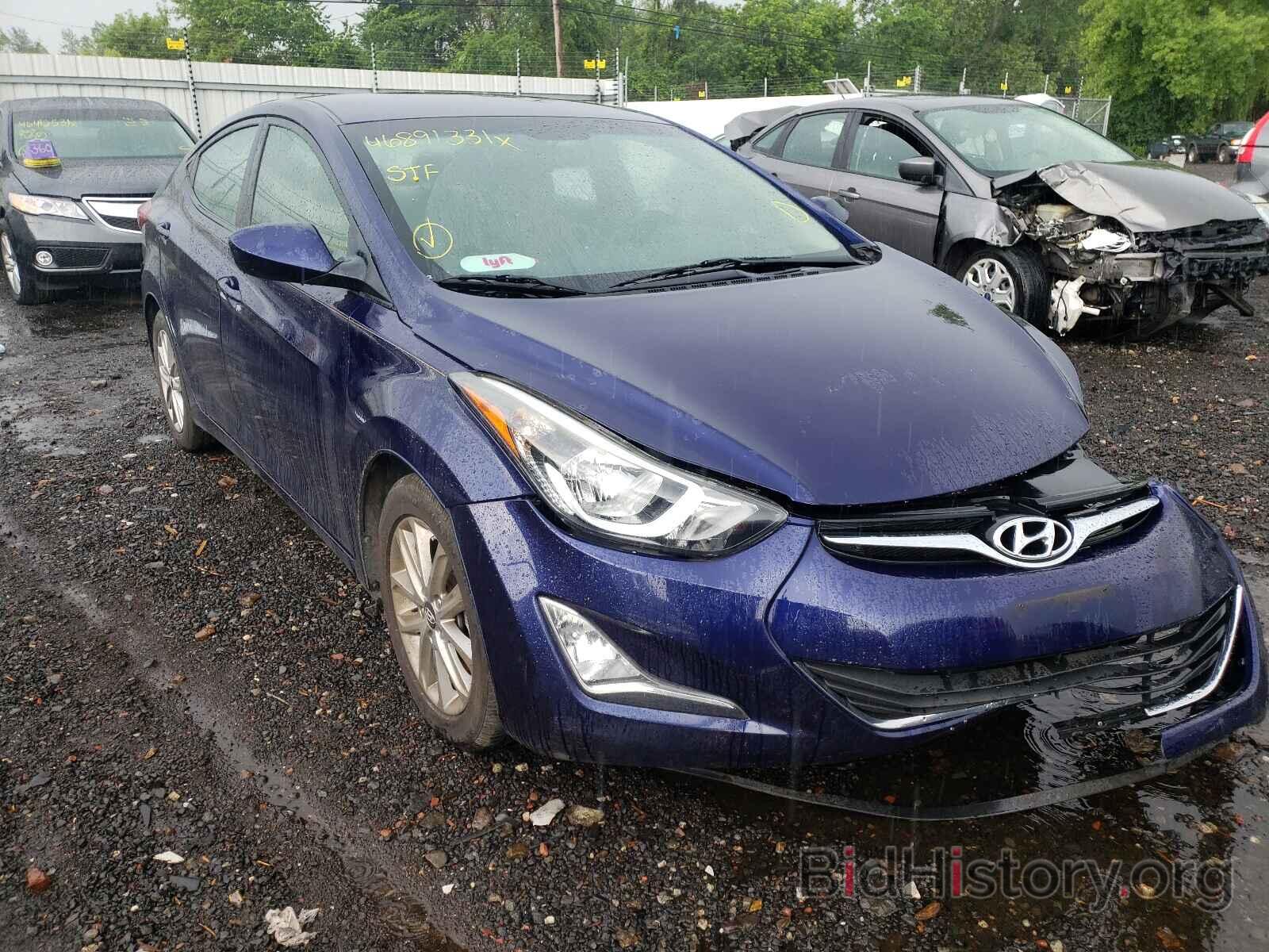 Фотография 5NPDH4AE9EH481971 - HYUNDAI ELANTRA 2014