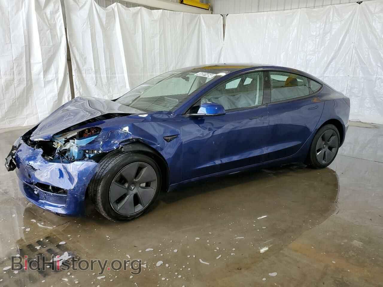 Photo 5YJ3E1EA5NF371542 - TESLA MODEL 3 2022