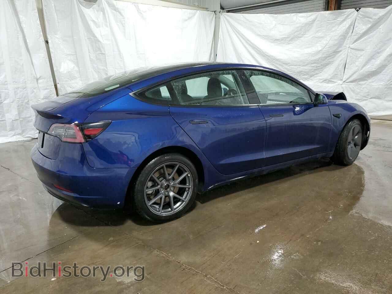 2022 TESLA MODEL 3 - VIN: 5YJ3E1EA5NF371542 - Фото 3