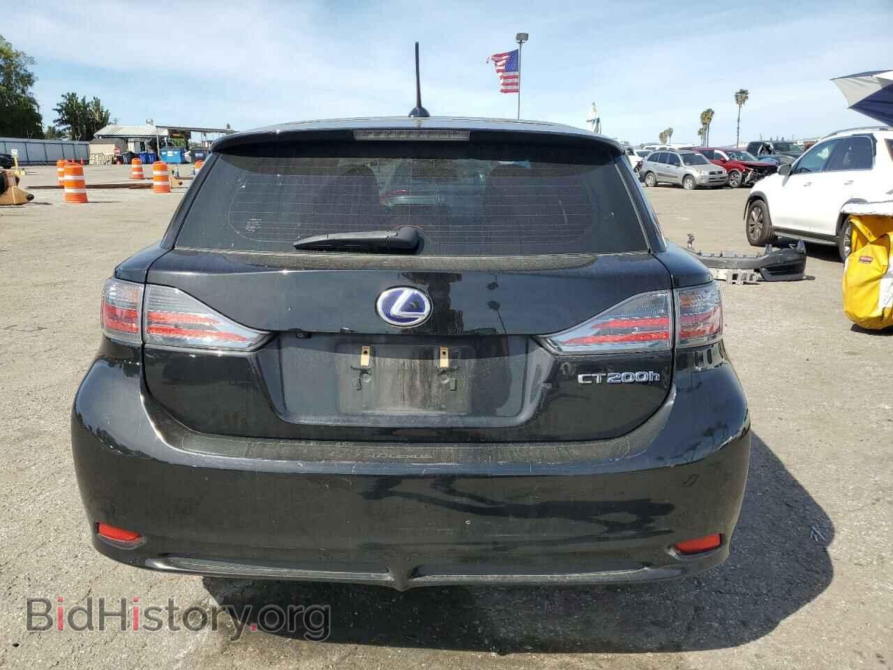 2012 LEXUS CT 200 - VIN: JTHKD5BH6C2121815 - Фото 6