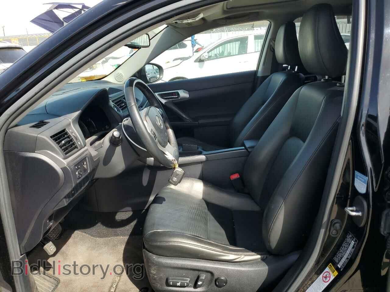 2012 LEXUS CT 200 - VIN: JTHKD5BH6C2121815 - Фото 7