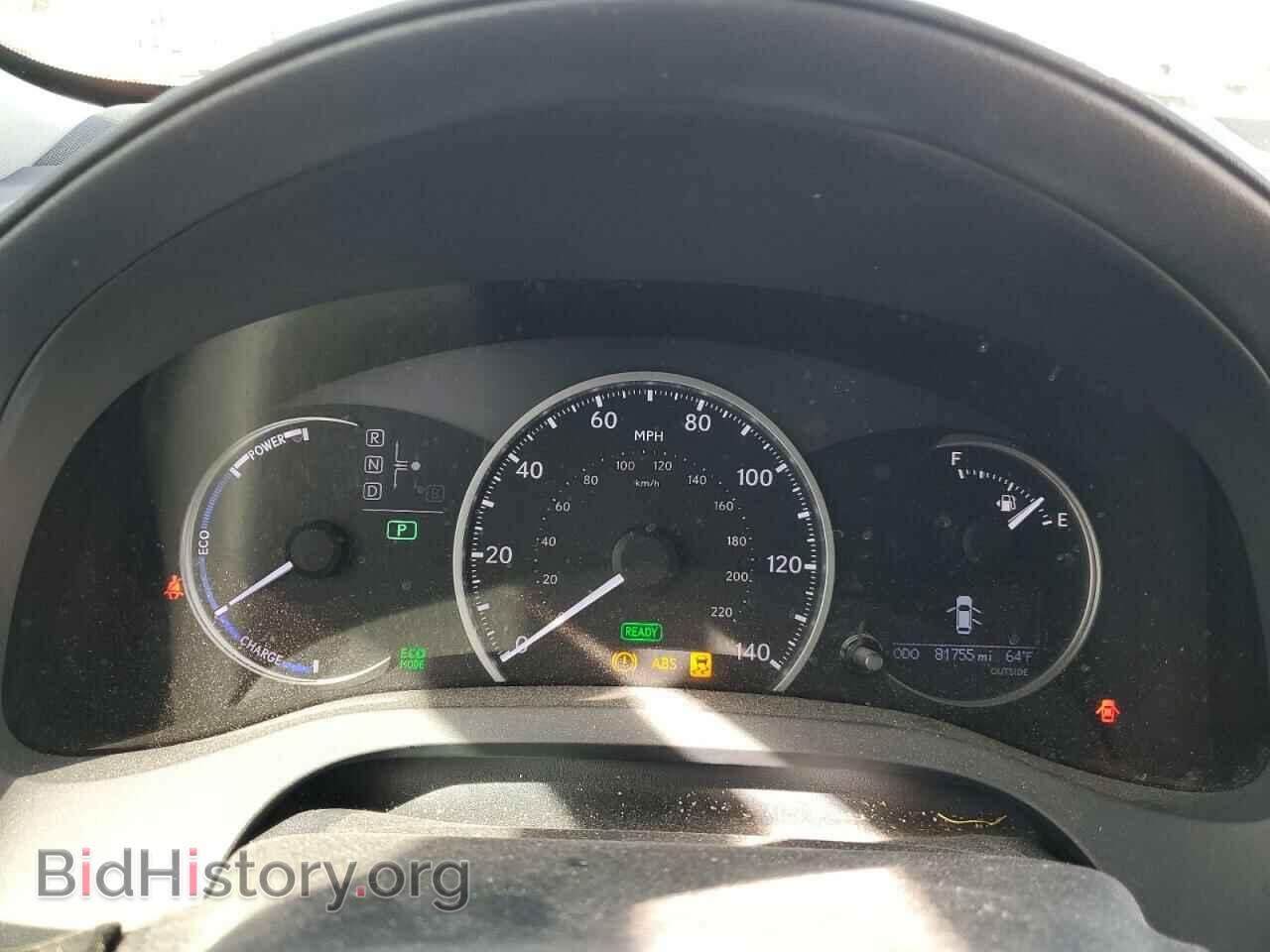 2012 LEXUS CT 200 - VIN: JTHKD5BH6C2121815 - Фото 9