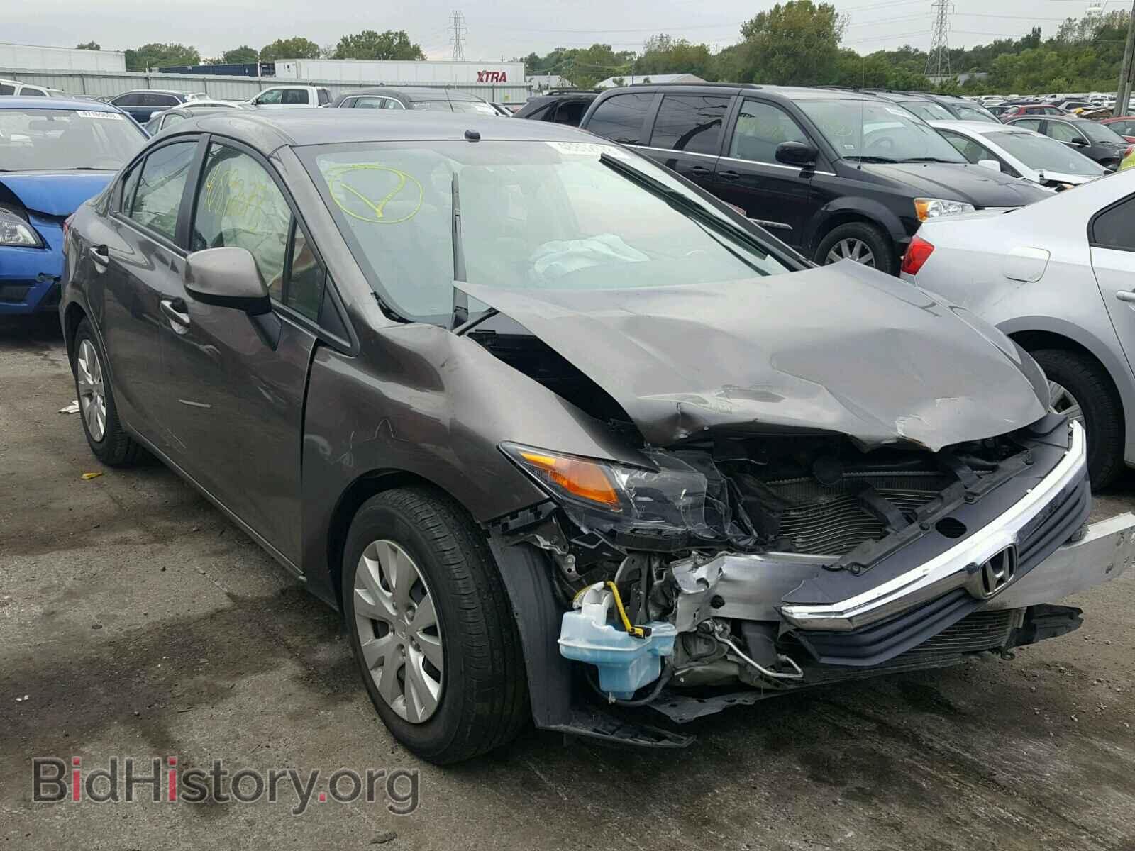 Фотография 19XFB2F57CE032507 - HONDA CIVIC LX 2012