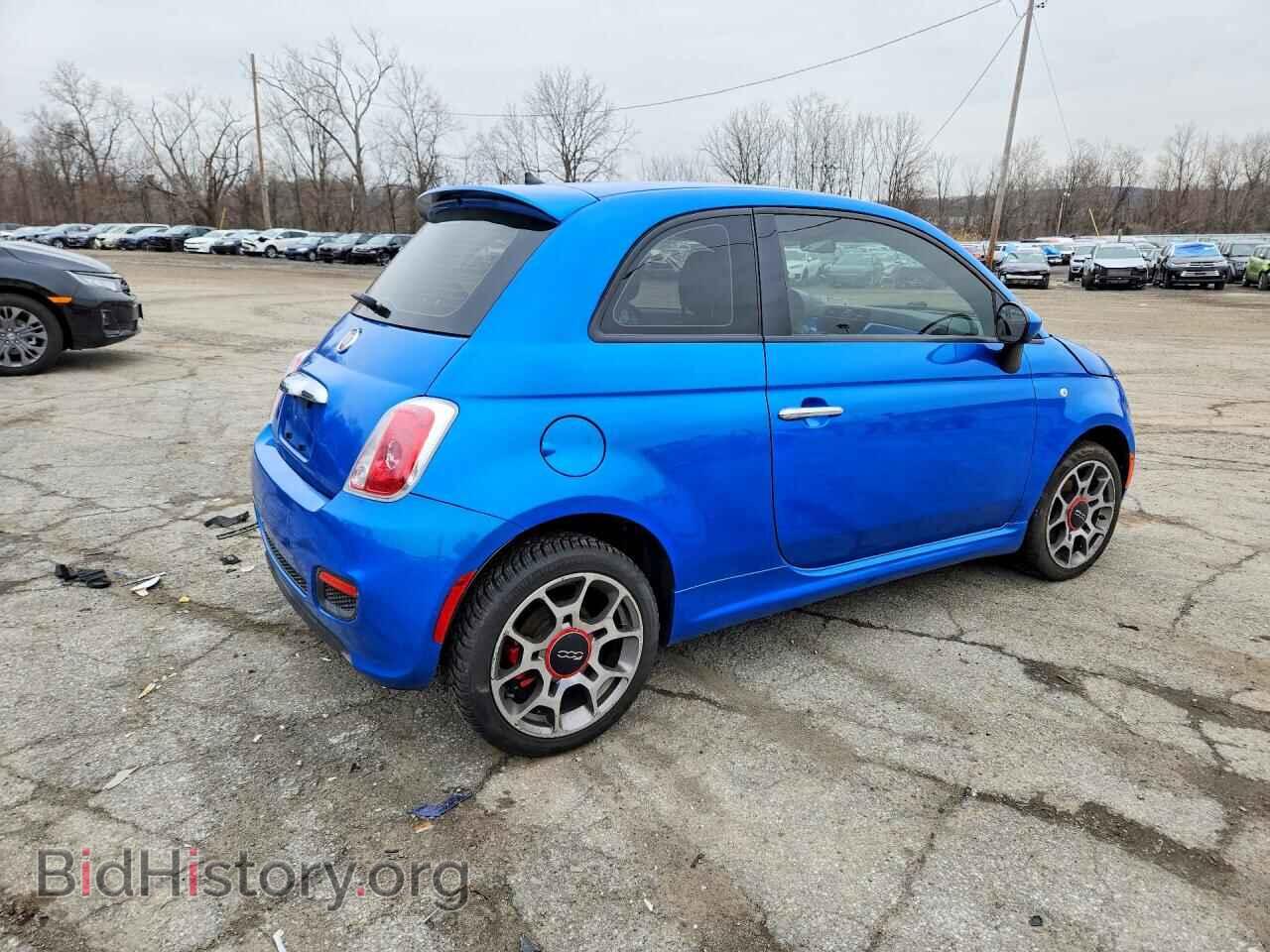 2015 FIAT 500 - VIN: 3C3CFFBR0FT607901 - Фото 3