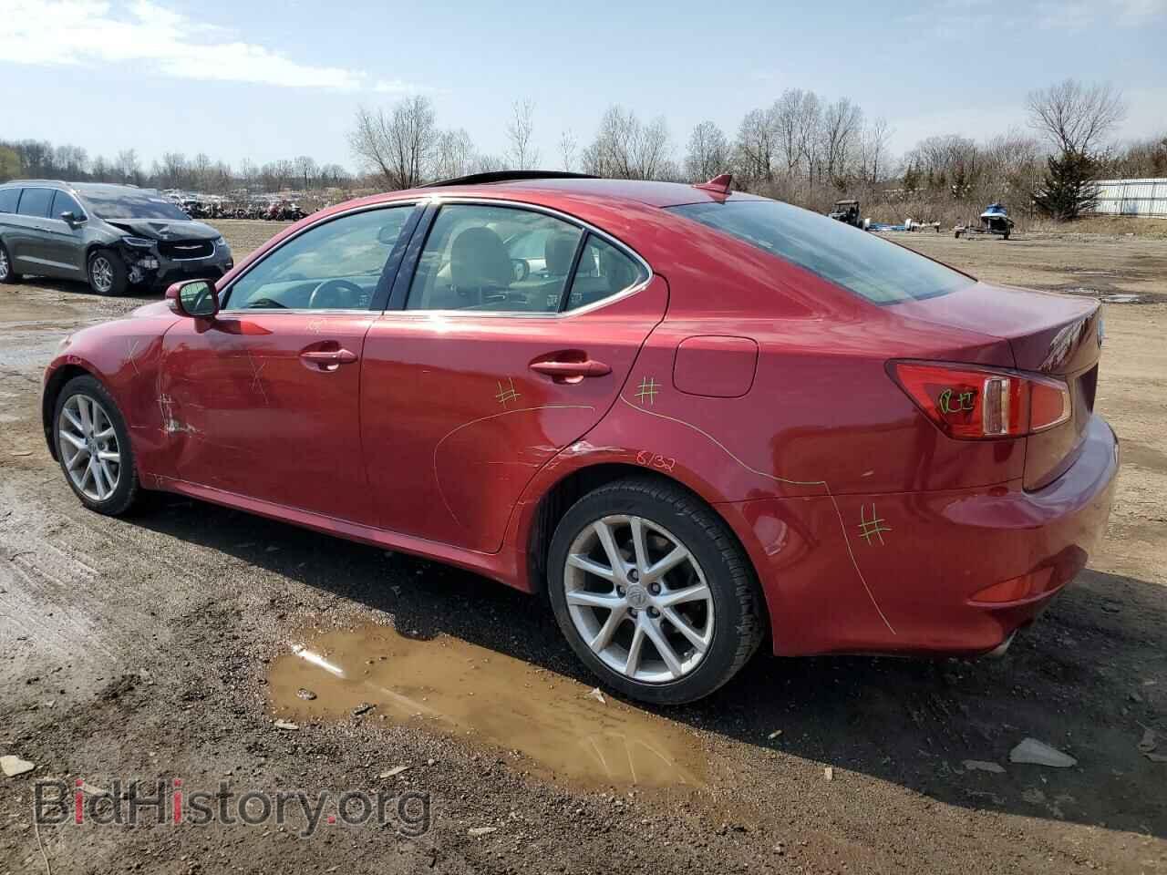 2012 LEXUS IS - VIN: JTHCF5C25C5055846 - Фото 2