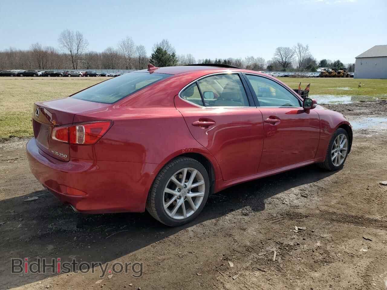 2012 LEXUS IS - VIN: JTHCF5C25C5055846 - Фото 3