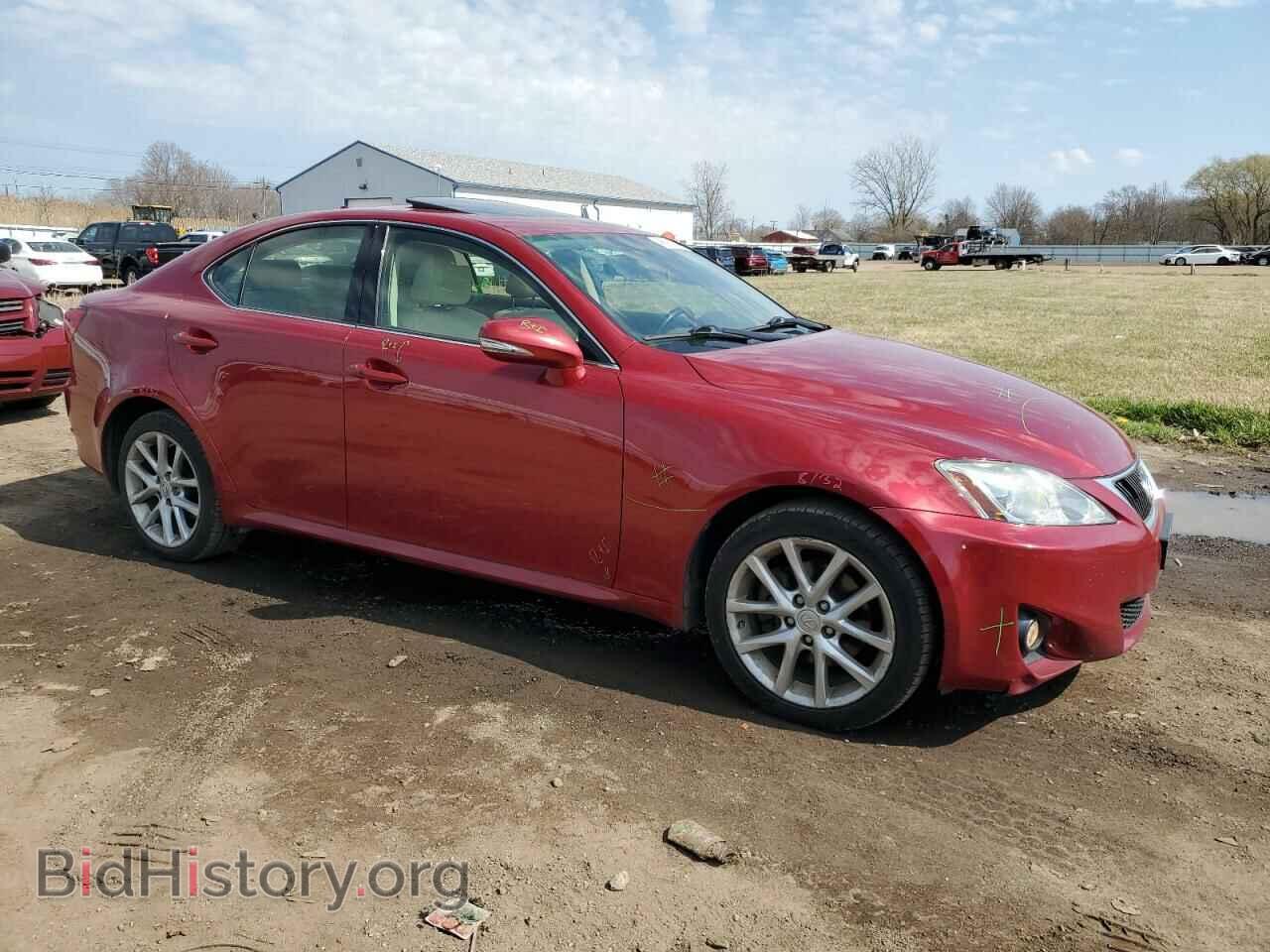 2012 LEXUS IS - VIN: JTHCF5C25C5055846 - Фото 4