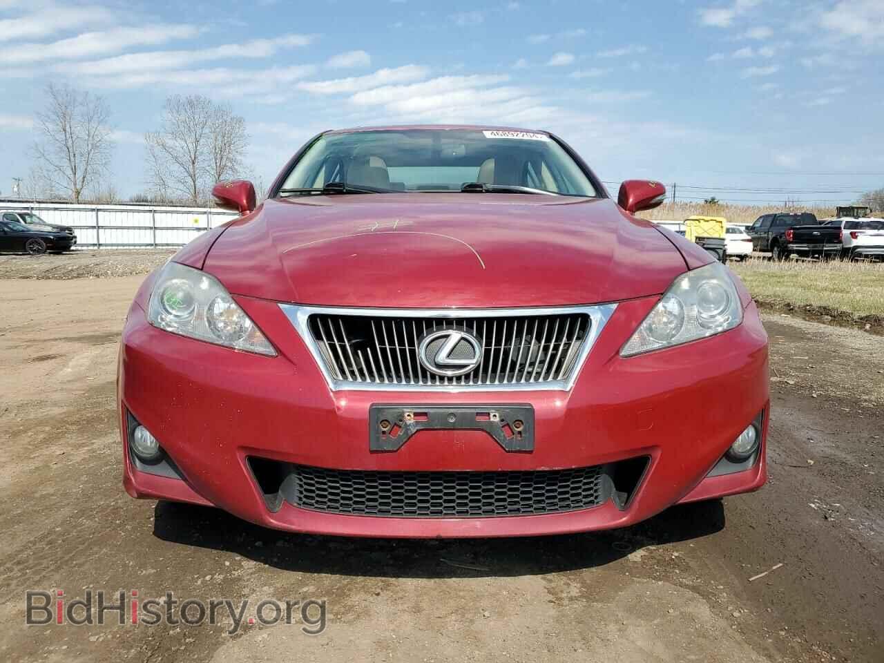 2012 LEXUS IS - VIN: JTHCF5C25C5055846 - Фото 5