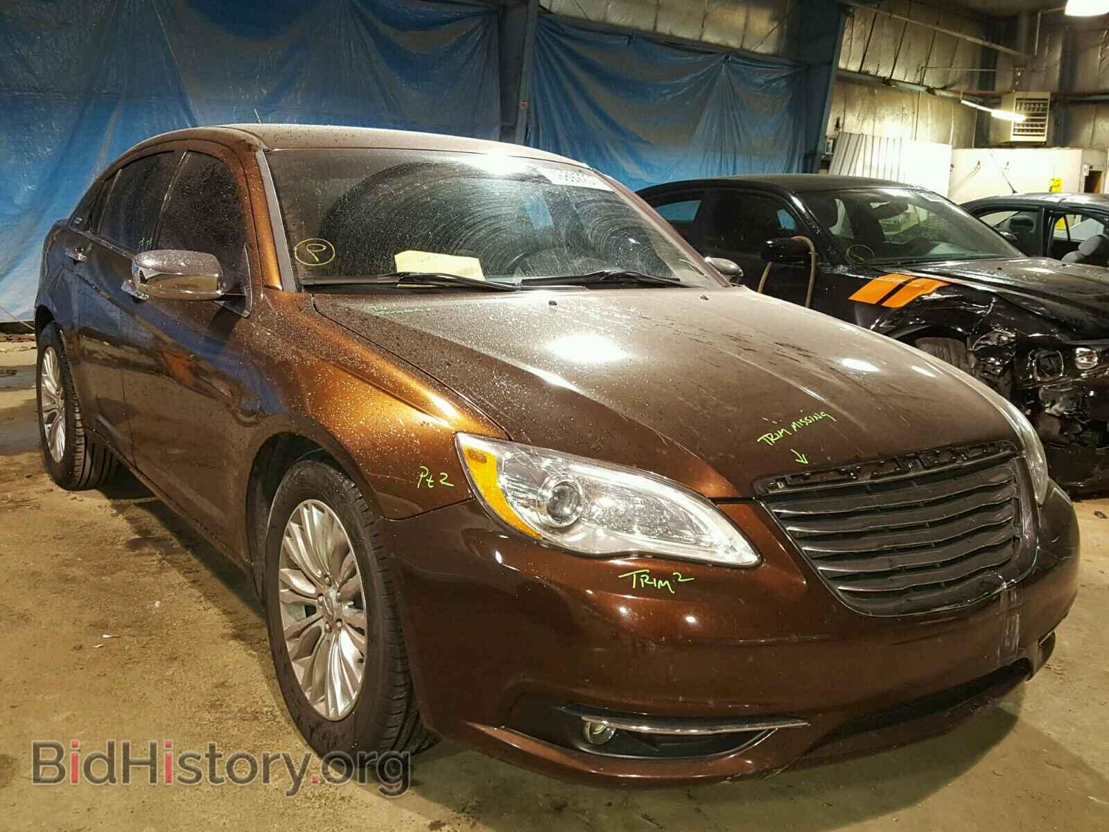 Фотография 1C3CCBCB5CN236605 - CHRYSLER 200 2012