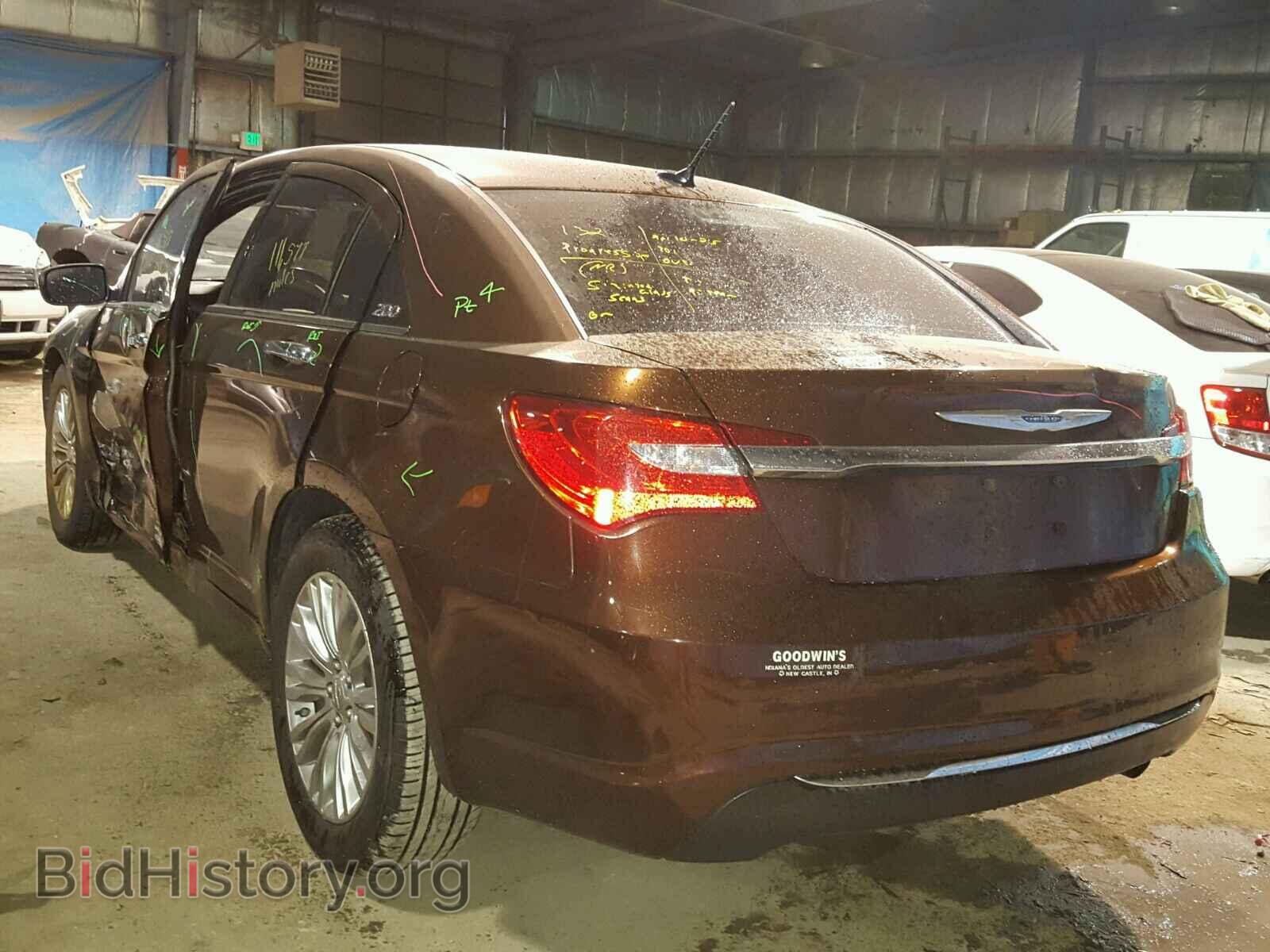 2012 CHRYSLER 200 - VIN: 1C3CCBCB5CN236605 - Фото 3