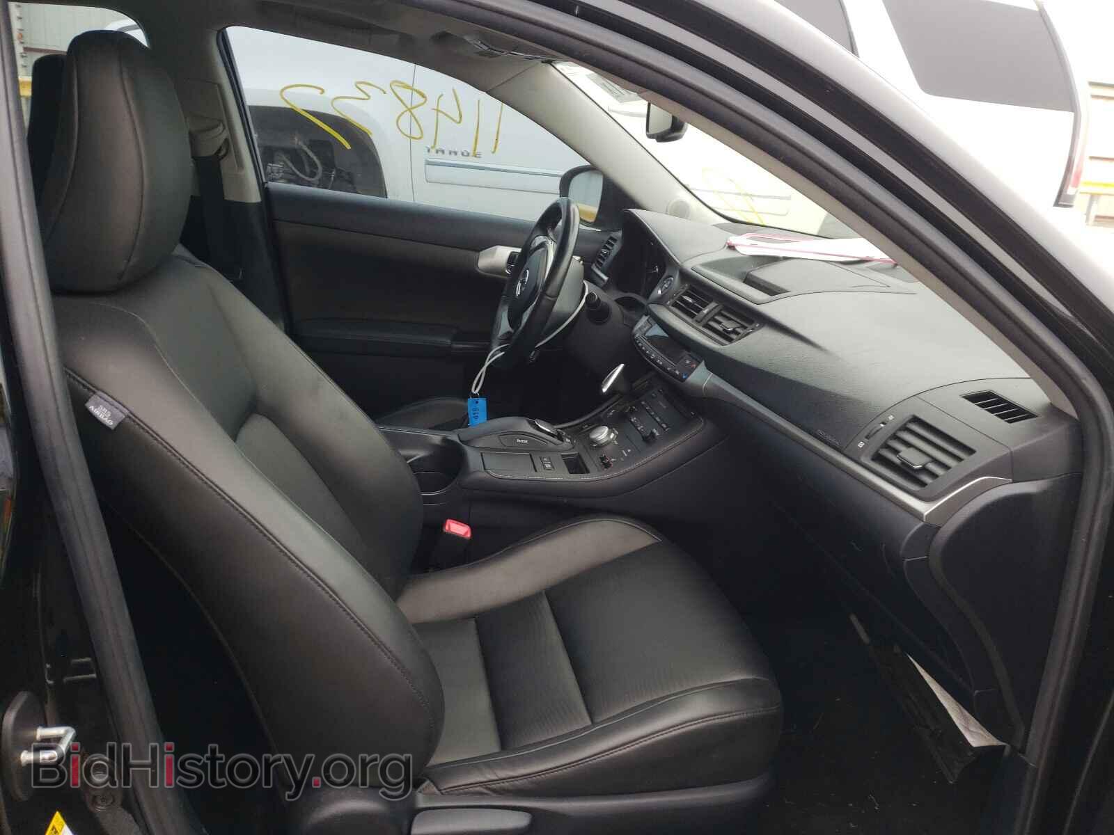 2012 LEXUS CT 200 - VIN: JTHKD5BHXC2047475 - Фото 5