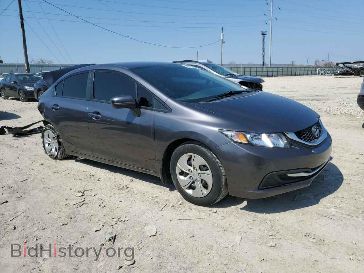2014 HONDA CIVIC - VIN: 19XFB2F50EE010187 - Фото 4