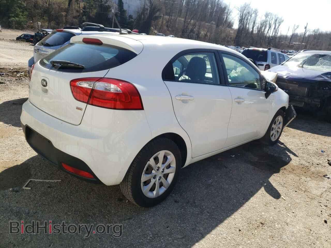 2014 KIA RIO - VIN: KNADM5A35E6324056 - Фото 3