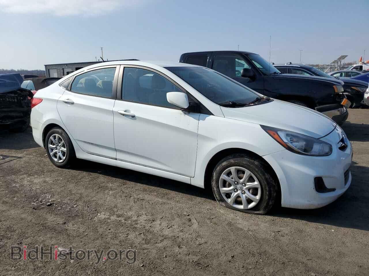 2013 HYUNDAI ACCENT - VIN: KMHCT4AE4DU278786 - Фото 4