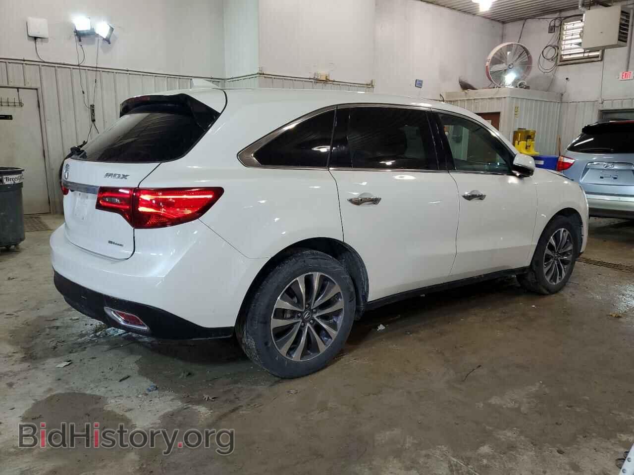 2016 ACURA MDX - VIN: 5FRYD4H4XGB029375 - Фото 3