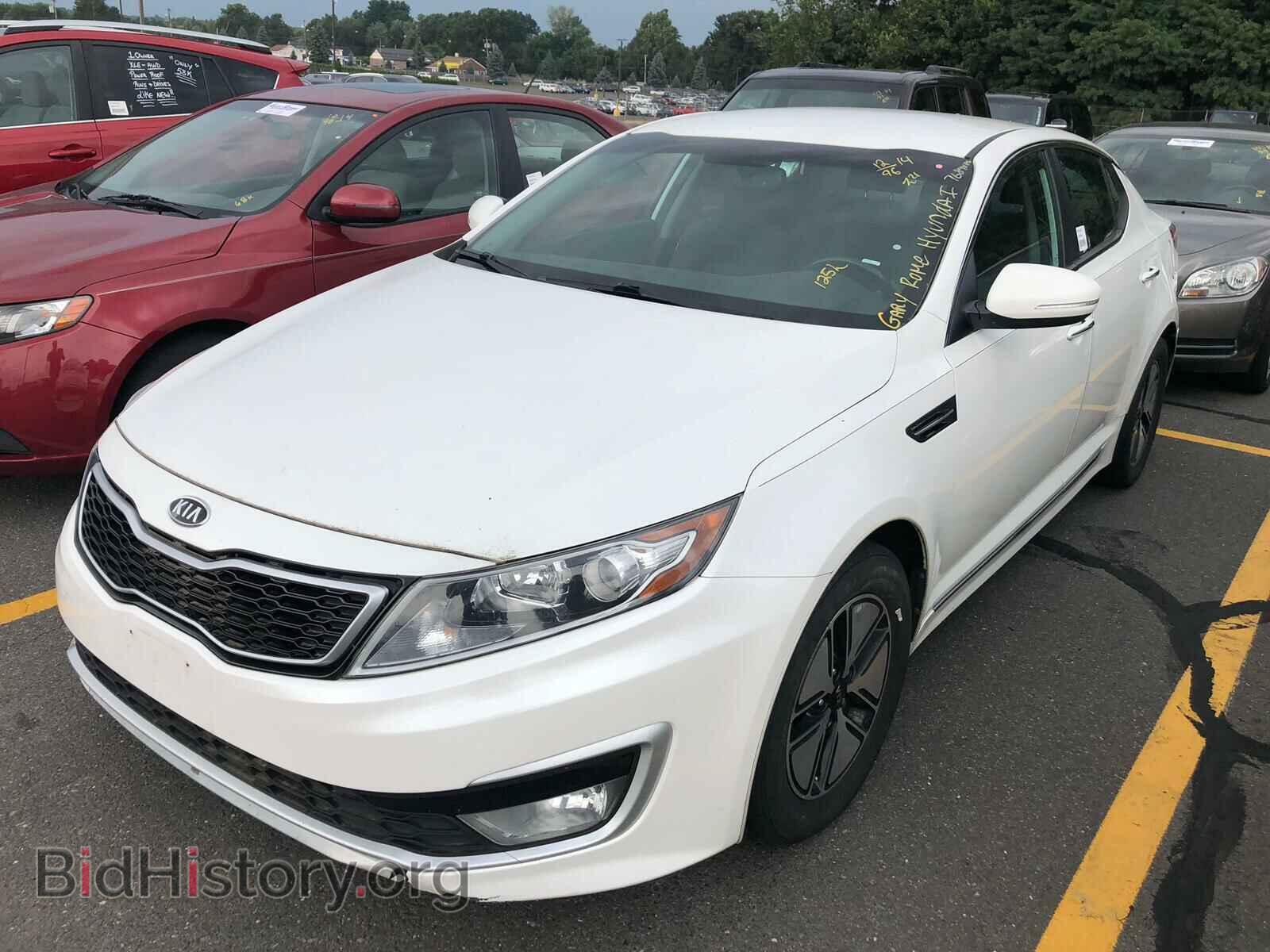 2012 KIA OPTIMA HYB - VIN: KNAGM4AD1C5019723 - Фото 2