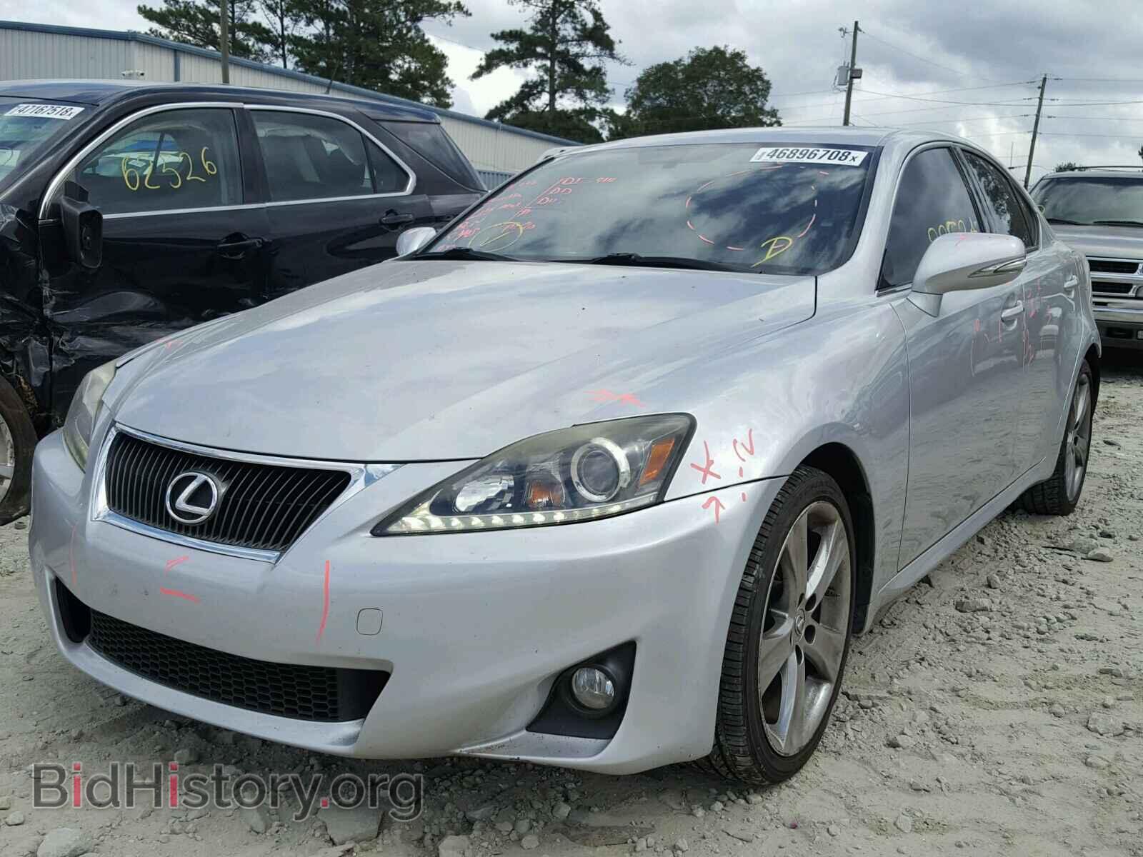 2011 LEXUS IS 250 - VIN: JTHBF5C27B5133473 - Фото 2