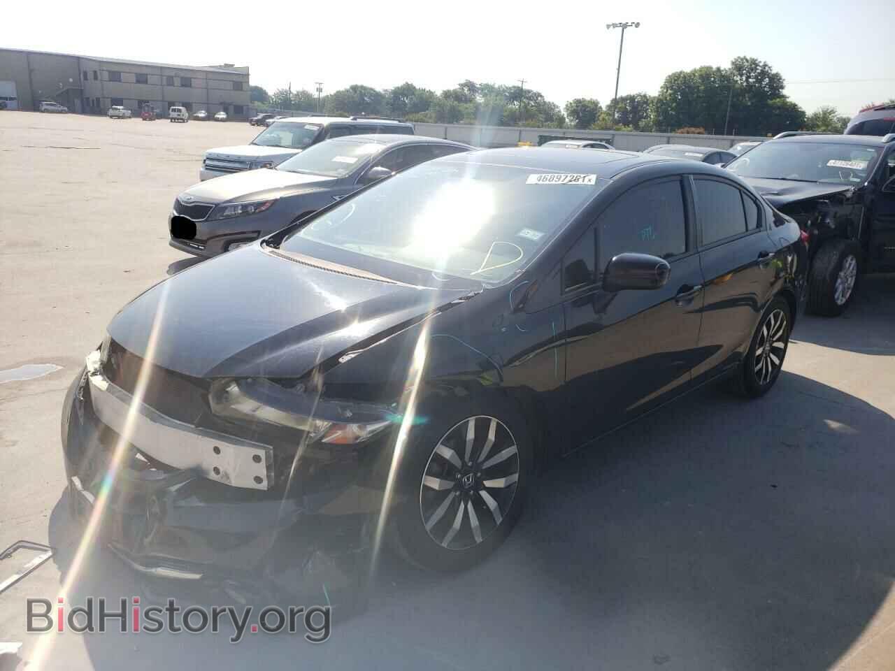 2014 HONDA CIVIC - VIN: 19XFB2F92EE244267 - Фото 2