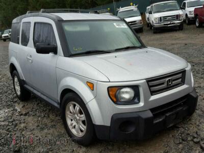 2007 Honda ELEMENT Element EX, silver — VIN 5J6YH18727L011023, Copart