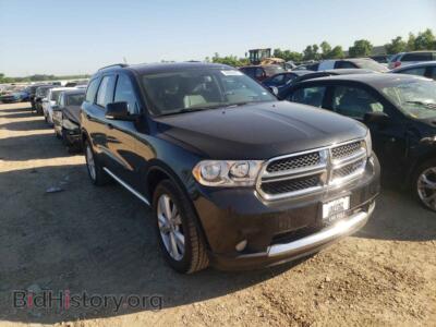 2012 Dodge DURANGO Durango CR, black — VIN 1C4RDHDG2CC308422, Copart