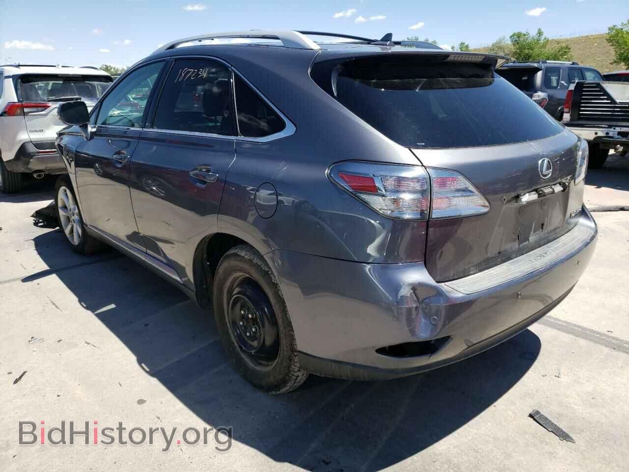 2012 LEXUS RX350 - VIN: 2T2BK1BA8CC122111 - Фото 3