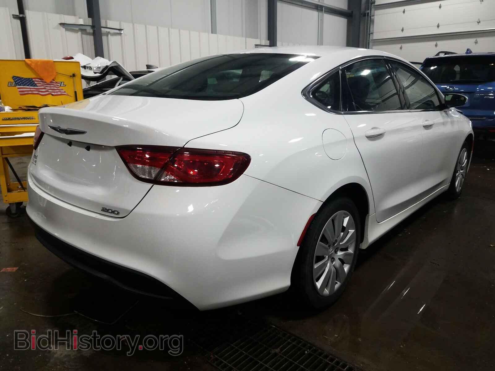 2015 CHRYSLER 200 - VIN: 1C3CCCFB3FN667188 - Фото 4