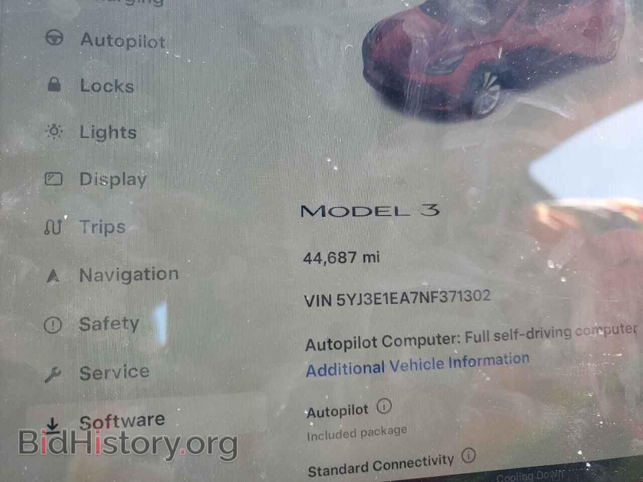 2022 TESLA MODEL 3 - VIN: 5YJ3E1EA7NF371302 - Фото 9