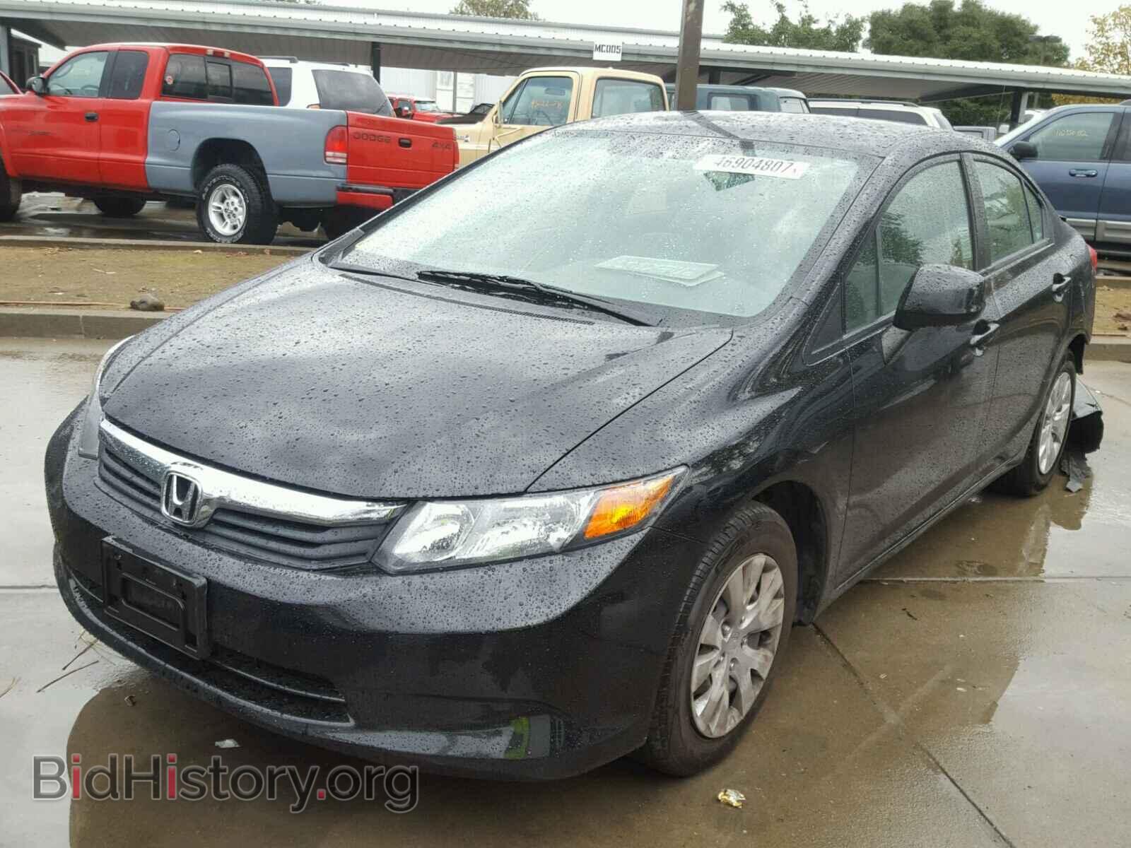 2012 HONDA CIVIC - VIN: JHMFB2F5XCS003787 - Фото 2