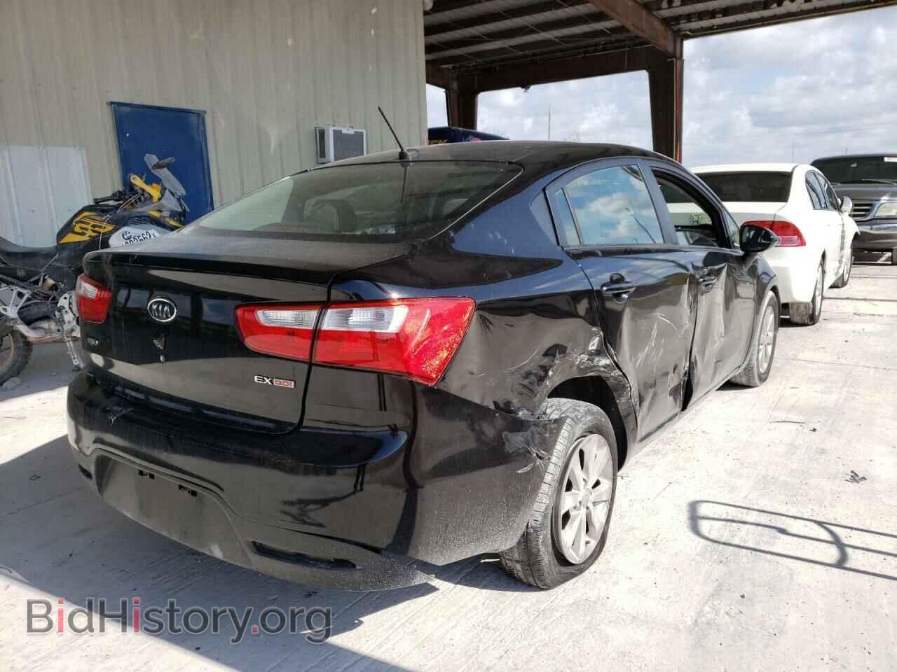 2013 KIA RIO - VIN: KNADN4A35D6130214 - Фото 4