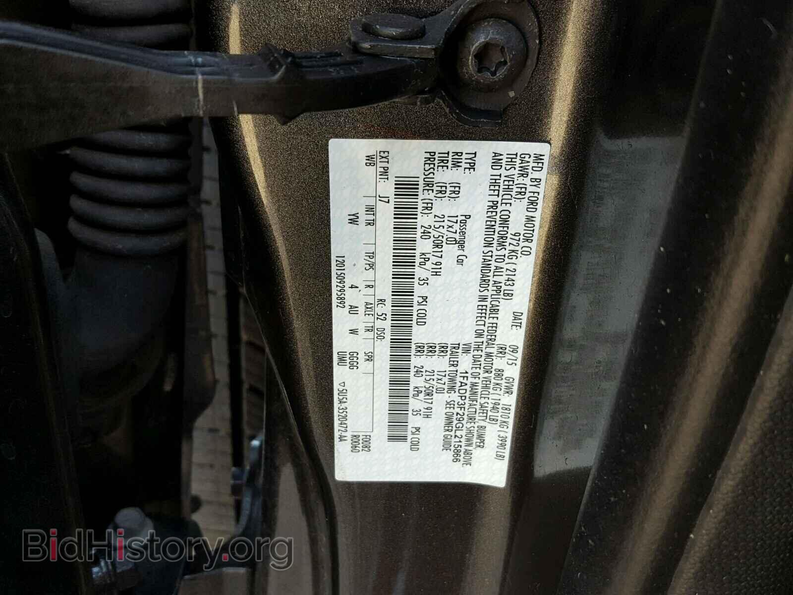 2016 FORD FOCUS - VIN: 1FADP3F29GL215866 - Photo 10