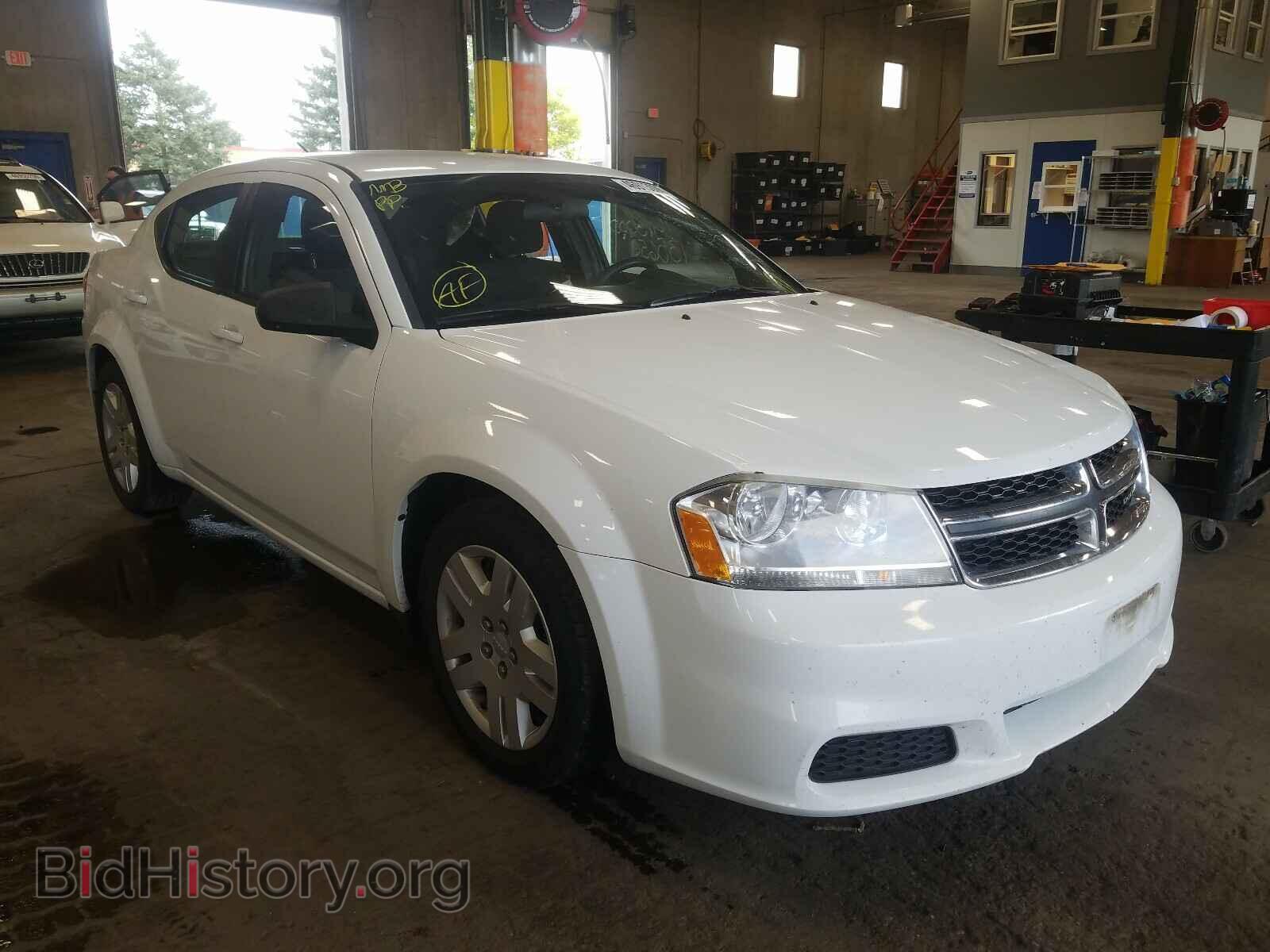 Фотография 1C3CDZAB2DN631304 - DODGE AVENGER 2013